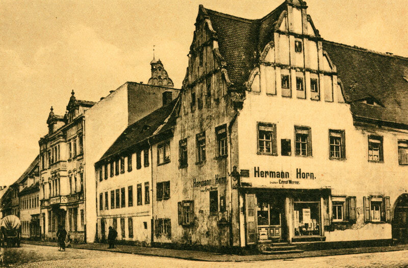 Hornsches Haus - historische Ansicht Hornsches Haus - historische Ansicht
