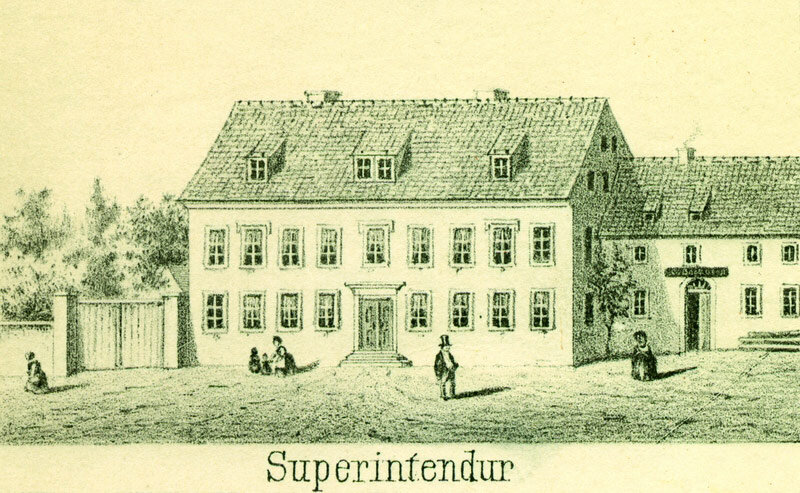 Superintendentur - historische Ansicht Superintendentur - historische Ansicht