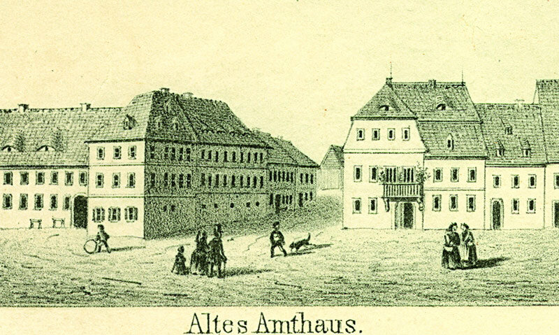 Altes Amt - historische Ansicht Altes Amt - historische Ansicht