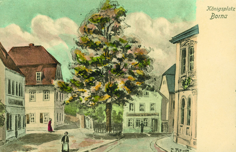 Königsplatz - Aquarell Königsplatz - Aquarell