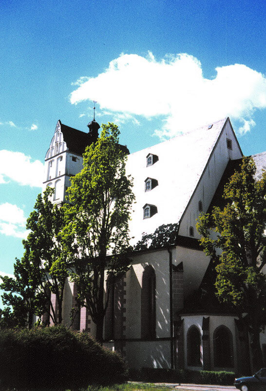 Stadtkirche Rückseite Stadtkirche Rückseite