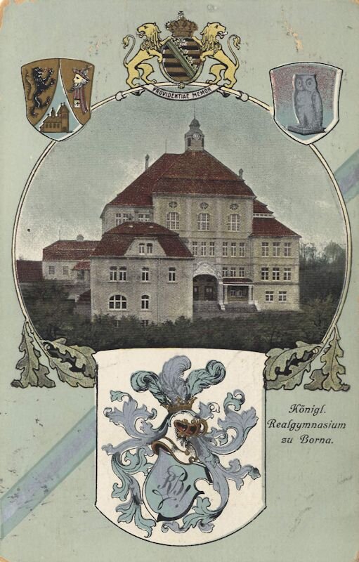 Gymnasium - historische Ansicht Gymnasium - historische Ansicht