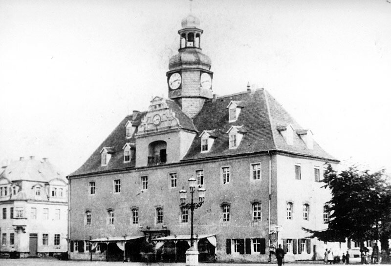 Rathaus vor dem Umbau 1887 Rathaus vor dem Umbau 1887